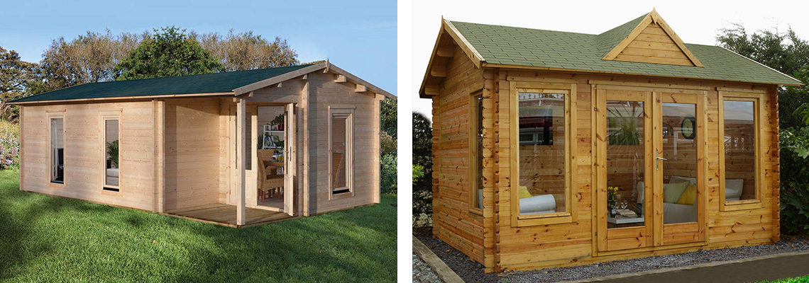 Log Cabin Installation - Outdoor Building Solutions